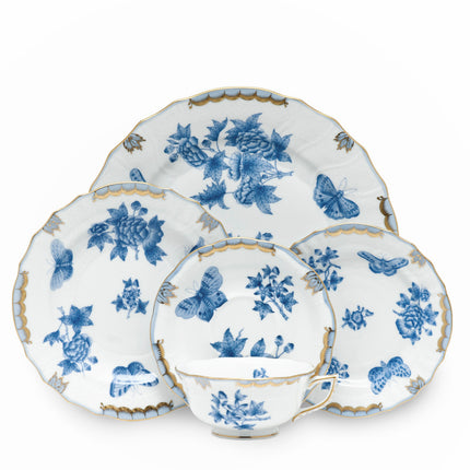 Herend Fortuna Salad Plate - Blue