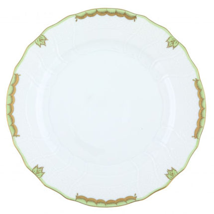 Herend Princess Victoria Dinner Plate - Green