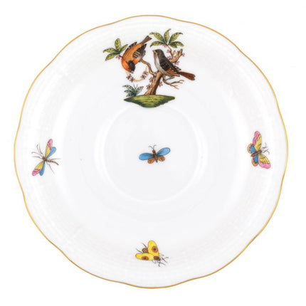 Herend Rothschild Bird Tea Saucer - #12