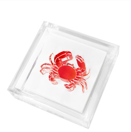 Tara Wilson Cocktail Napkin Holder - Crab