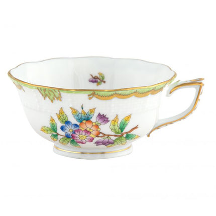 Herend Queen Victoria Teacup - Green