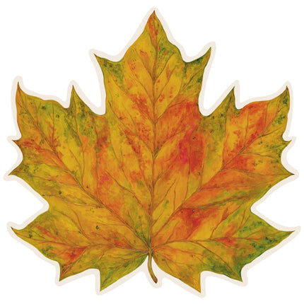 Hester & Cook Die-Cut Fall Leaf Placemat
