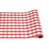 Hester & Cook Red Painted Check Table Runner