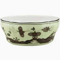 Ginori Oriente Italiano Oval Salad Bowl - Bario