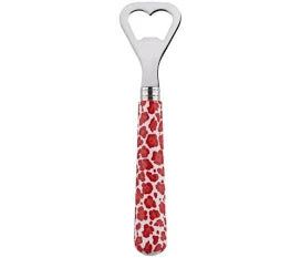 Sabre Duo Bottle Opener - Red Leopard Print