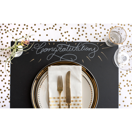 Hester & Cook Gold Confetti Runner