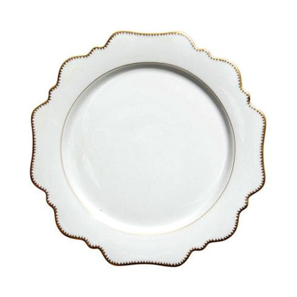 Simply Anna Antique White Salad/Dessert Plate by Anna Weatherley