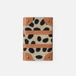 Thucassi Full-Grain Leather Matchbox & Sleeve- Dalmation/Aged Camel