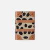 Thucassi Full-Grain Leather Matchbox & Sleeve- Dalmation/Aged Camel