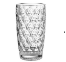 Mario Luca Giusti Lente Acrylic Highball Glass - Clear