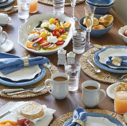 Juliska Berry & Thread Dessert/Salad Plate- Whitewash