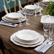 Casafina Impressions Dinner Plate - White
