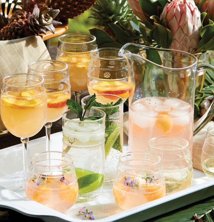 Juliska Isabella Stemless Wine Glass - Acrylic