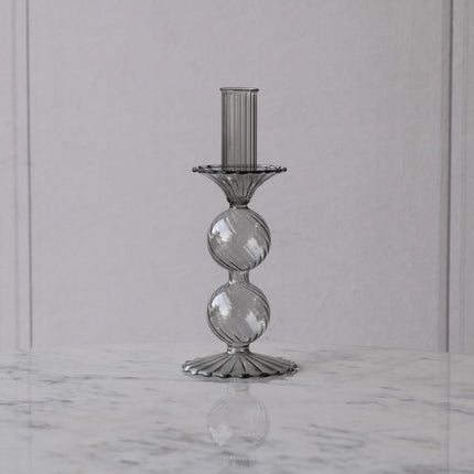 Beatriz Ball Lucille Candlestick - Light Gray