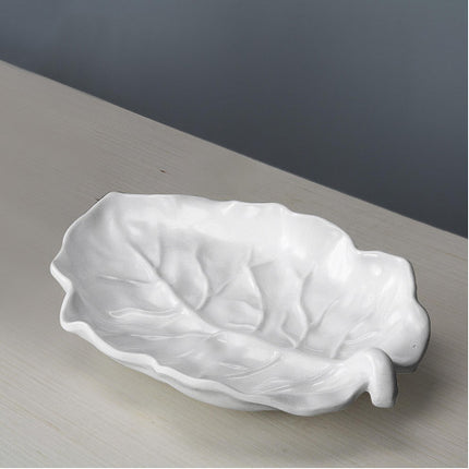 Beatriz Ball Vida Lettuce Leaf Medium Platter- Melamine