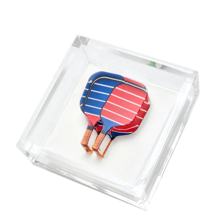 Tara Wilson Cocktail Napkin Holder - Pickleball