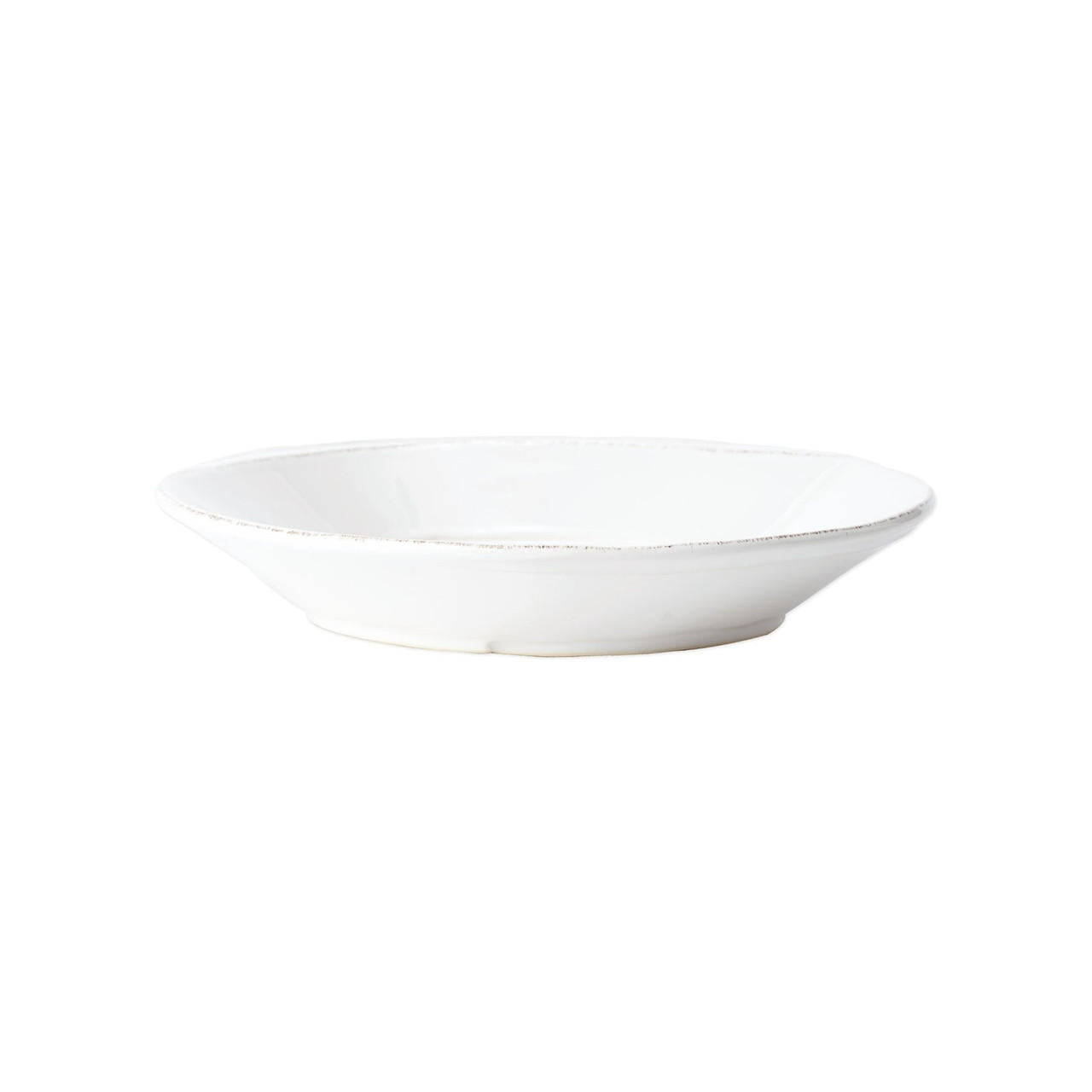 Vietri Lastra White Pasta Bowl