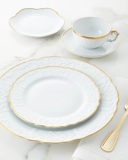 Simply Anna Gold Salad/Dessert Plate by Anna Weatherley