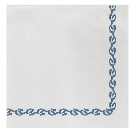 Vietri Blue Florentine Paper Cocktail Napkins