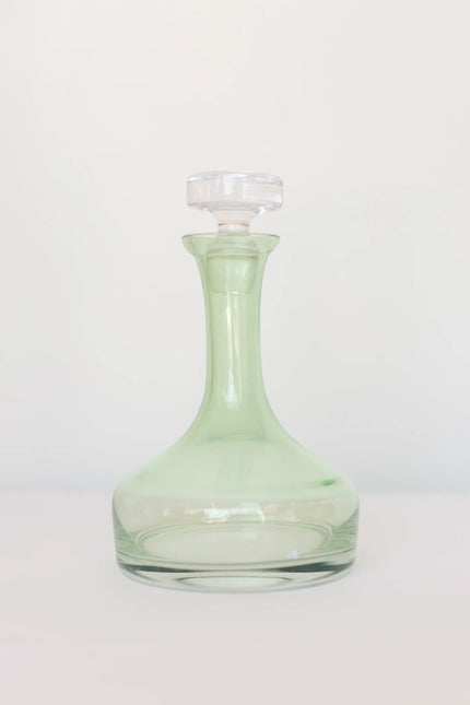 Estelle Vogue Decanter- Mint Green