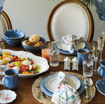 Juliska Berry & Thread Dessert/Salad Plate- Chambray