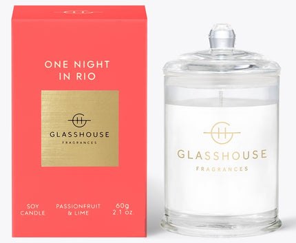 Glasshouse One Night in Rio Mini Candle