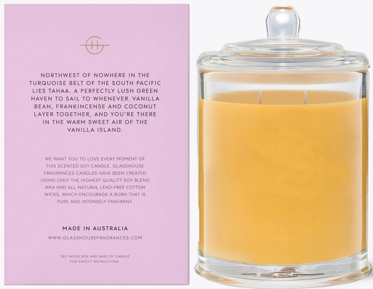 Glasshouse A Tahaa Affair Candle