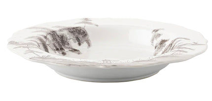 Juliska Country Estate Pasta/ Soup Bowl- Flint Grey