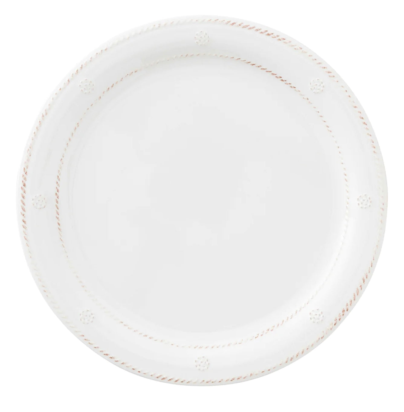 Juliska Berry & Thread Dinner Plate- Whitewash Melamine