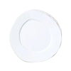 Vietri Lastra White Salad Plate