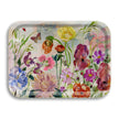 Avenida Flowers Rectangular Wood Tray