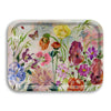 Avenida Flowers Rectangular Wood Tray