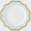 Anna's Palette Aqua Green Salad/Dessert Plate by Anna Weatherley