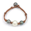 Wendy Mignot Daisey Knot Leather Bracelet