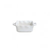 Casafina Ruffled Square Baker - White