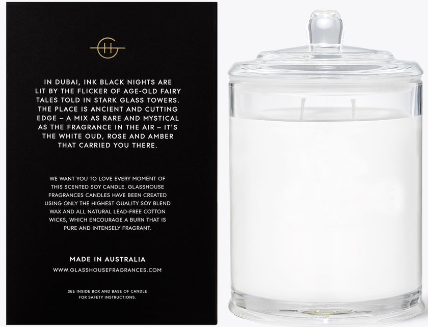 Glasshouse Arabian Nights Candle