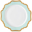 Anna's Palette Aqua Green Dinner Plate by Anna Weatherley