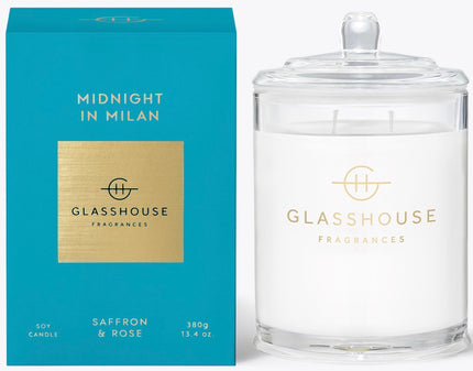 Glasshouse Midnight in Milan Candle