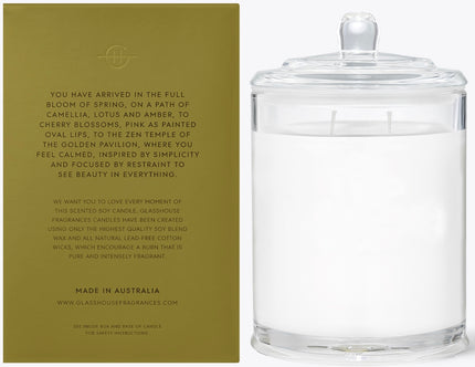 Glasshouse Kyoto in Bloom Candle