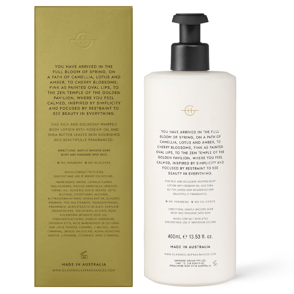 Glasshouse Kyoto in Bloom Body Lotion