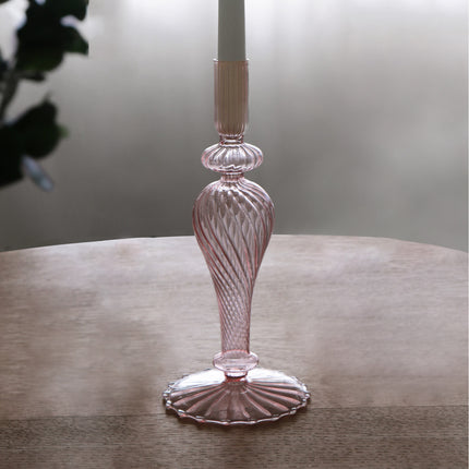 Beatriz Ball Ava Candlestick - Light Pink