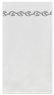 Vietri Light Gray Florentine Paper Guest Towel