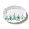 Vietri Lastra Holiday Oval Platter